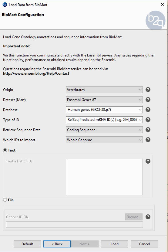 Coding Potential results