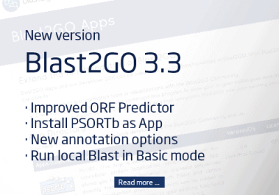 New Blast2GO Version 3.3